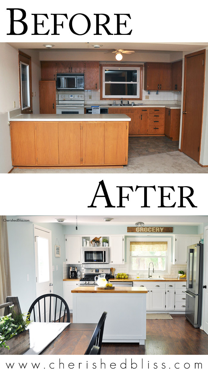 Remodeling Kitchen On A Budget
 Tips for a Bud Friendly Kitchen Makeover from Cherished
