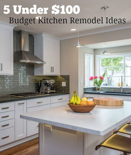 Remodeling Kitchen On A Budget
 5 Bud Kitchen Remodel Ideas Under $100 You Can DIY