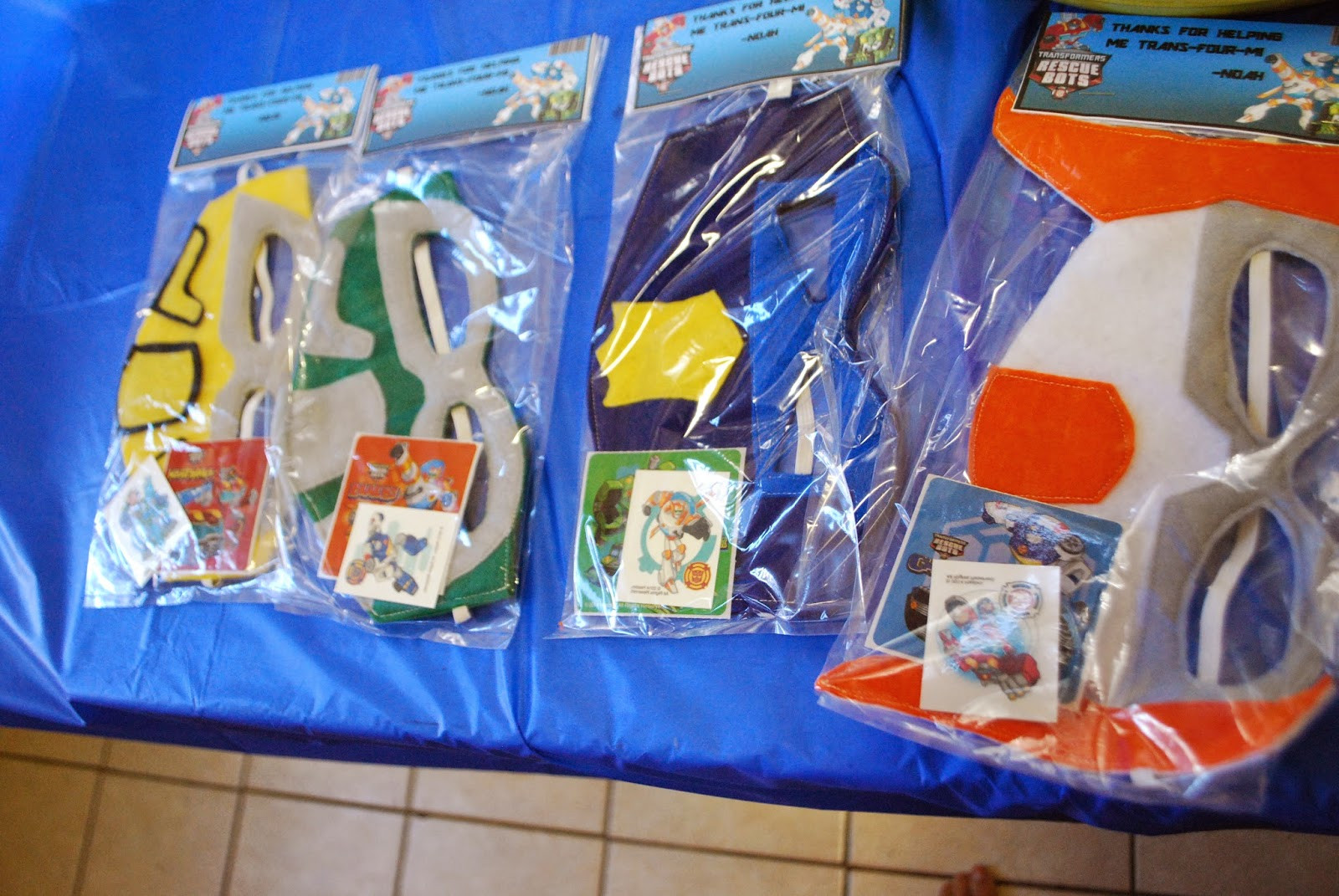 Rescue Bots Birthday Party
 Simply Mangerchine Noah s Trans four mers Rescue Bots Party