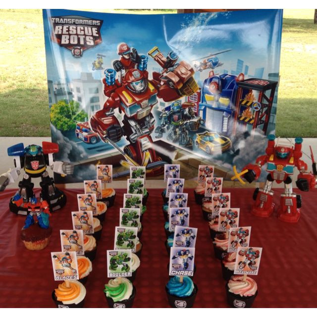 Rescue Bots Birthday Party
 87 best transformers y Rescue Bots fiesta images on