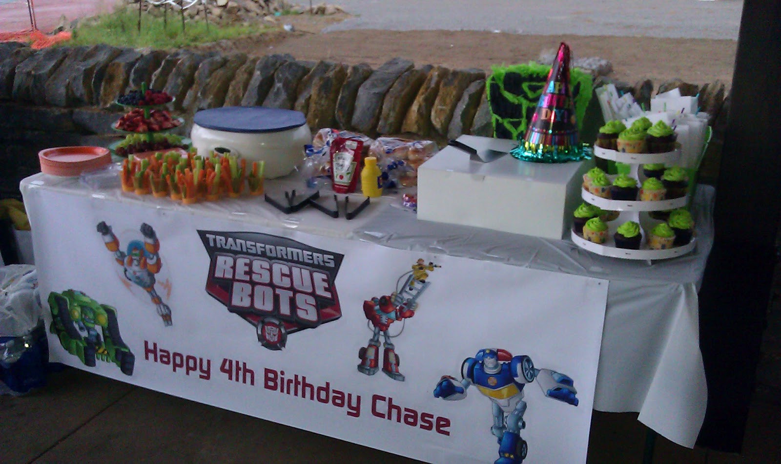 Rescue Bots Birthday Party
 Transformer Rescue Bots Birthday Party