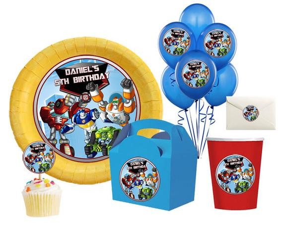 Rescue Bots Birthday Party
 Printable Transformers Rescue Bots Birthday Party by