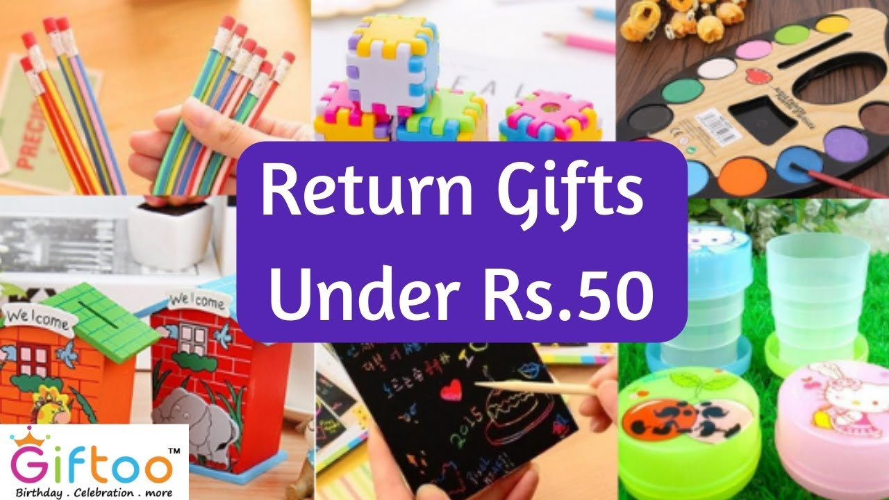 Return Gifts For Birthday Party
 Return Gifts Ideas🔥🔥🔥 Under Rs 50 🤩 for Kids birthday