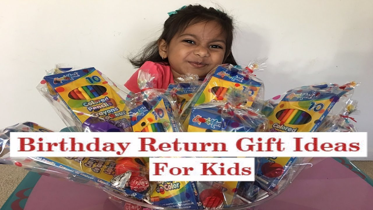 Return Gifts For Kids Birthday Party
 Birthday Party Return Gift Ideas for Kids Preschool kids