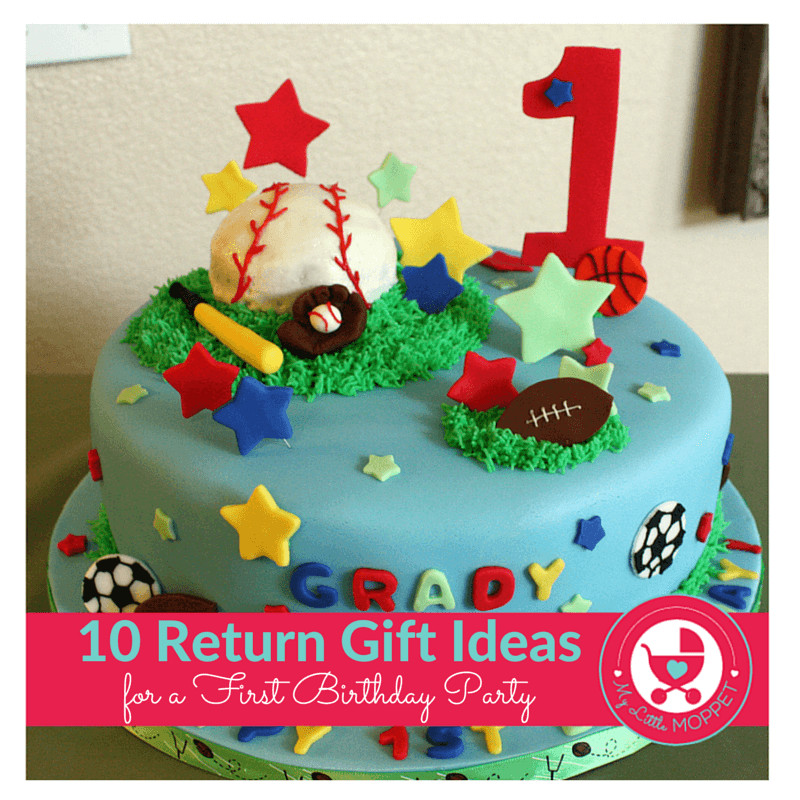 Return Gifts For Kids Birthday Party
 10 Novel Return Gift Ideas for a First Birthday Party