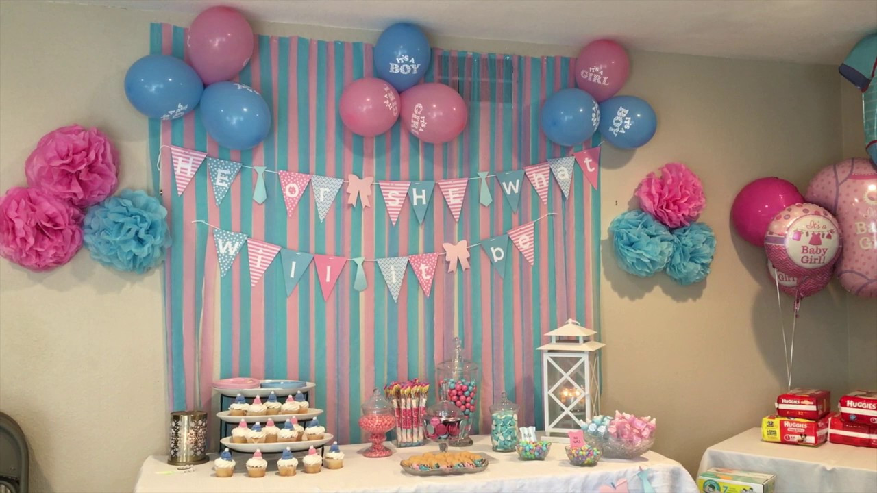 Reveal Gender Party Ideas
 Cutest Gender Reveal Party EVER