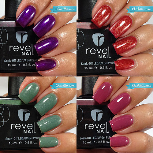Revel Nail Colors
 Revel Nail Gel Polish Review – Chickettes Soak f Gel