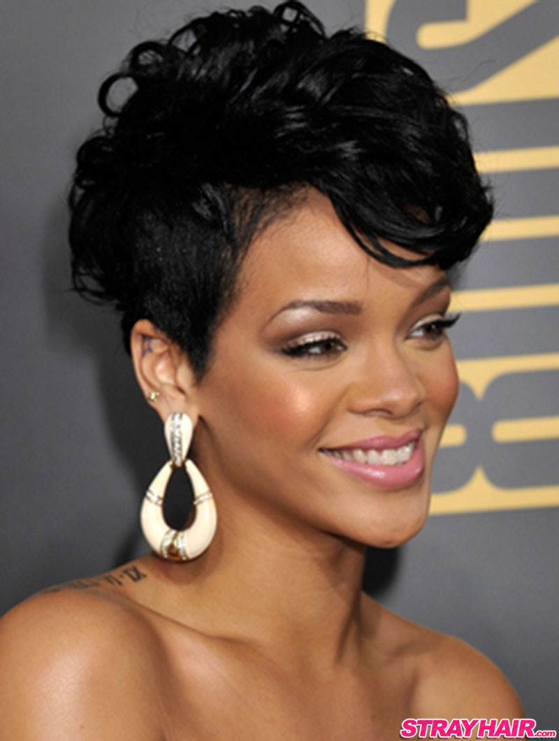 Rhianna Short Haircuts
 Rihannas Many Great Short Hairstyles – StrayHair