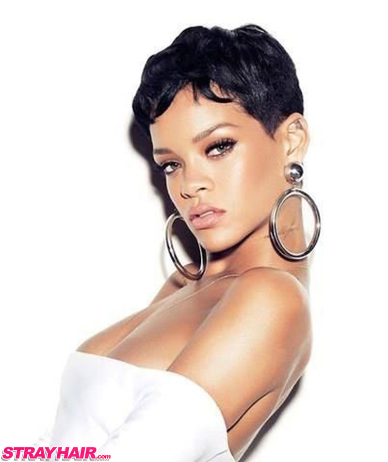 Rhianna Short Haircuts
 Rihannas Many Great Short Hairstyles – StrayHair