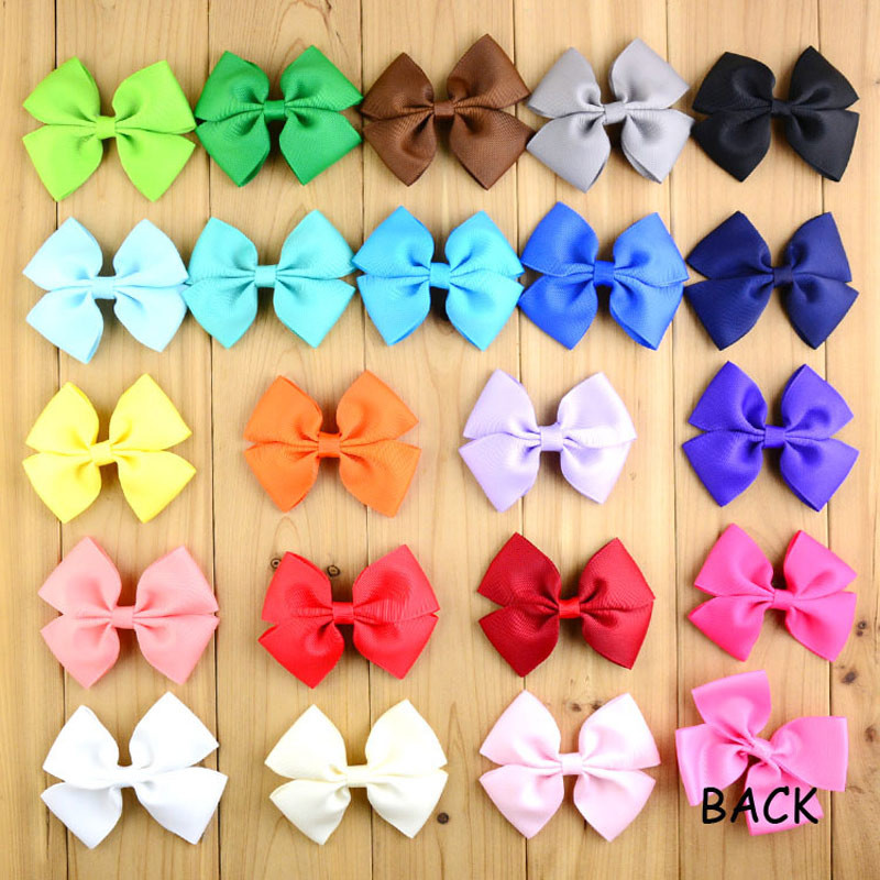 Ribbon Hair Bows DIY
 22pcs diy craft 3 5" girls grosgrain ribbon hair bows