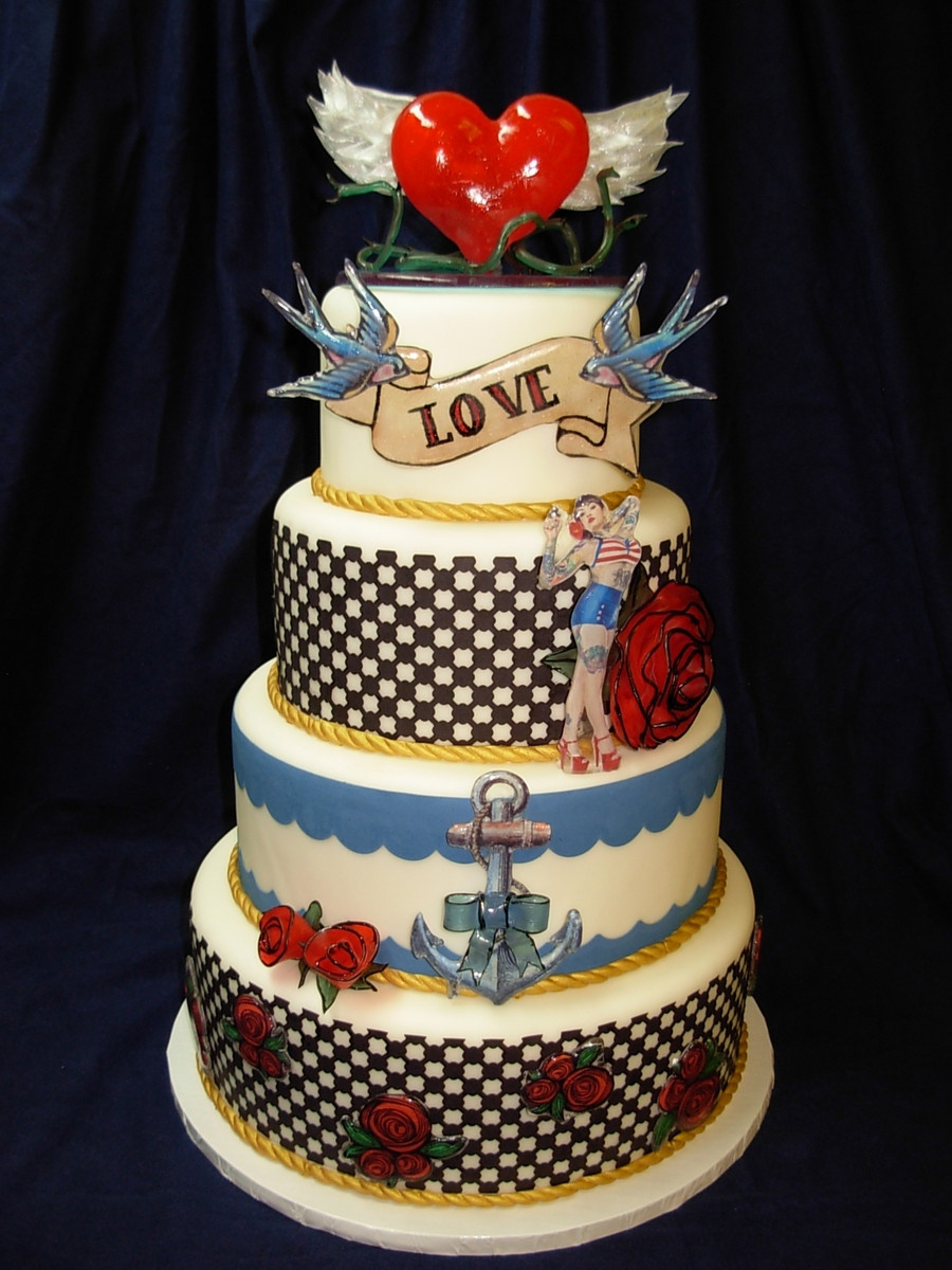 Rockabilly Wedding Cakes
 Rockabilly Cake CakeCentral