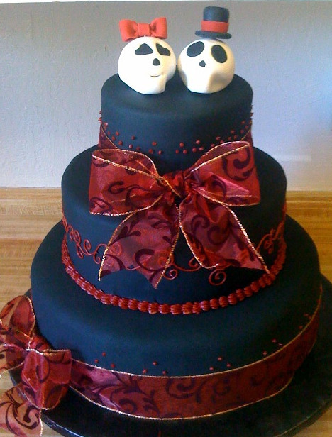 Rockabilly Wedding Cakes
 rockabilly cake topper