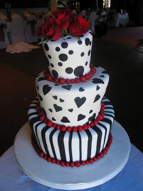 Rockabilly Wedding Cakes
 14 best Rockabilly or red black Wedding Ideas images on