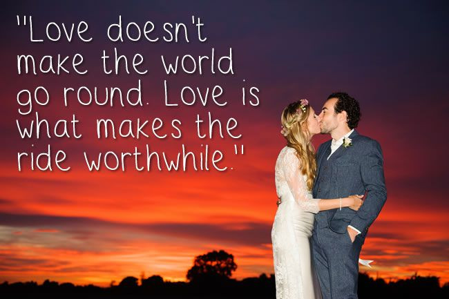 Romantic Marriage Quotes
 27 of the most romantic quotes to use in your wedding