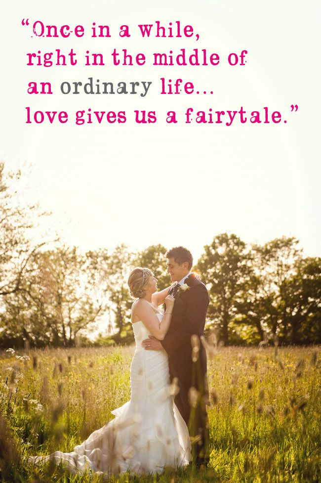 Romantic Marriage Quotes
 27 of the most romantic quotes to use in your wedding