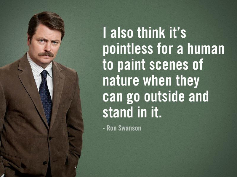 30 Best Ron Swanson Motivational Quotes – Home, Family, Style and Art Ideas