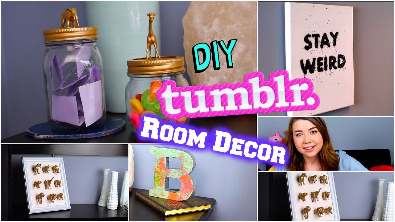 Room Decor DIY Tumblr
 DIY Tumblr Room Decor 2015 Tumblr Inspired DIYs Cheap