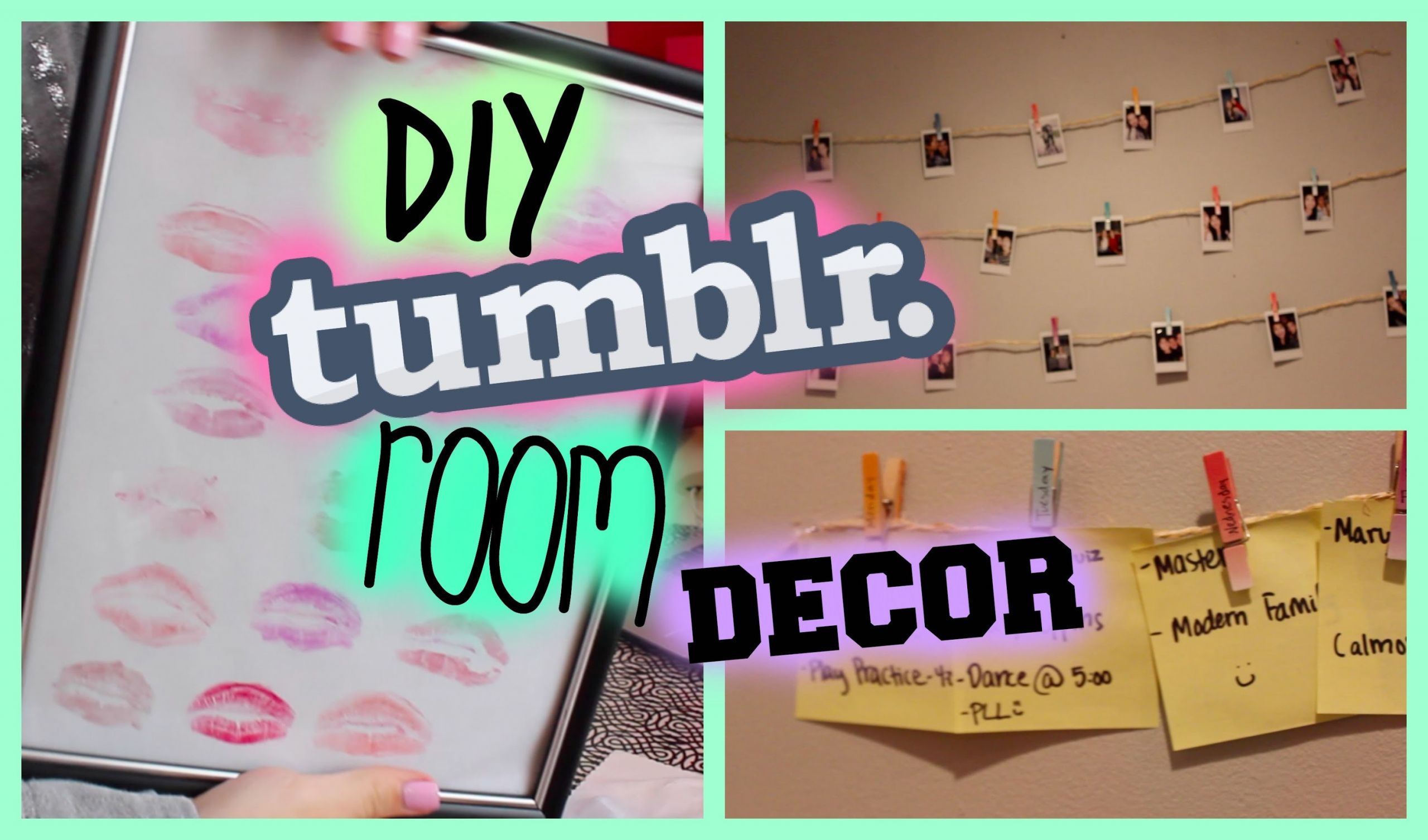 Room Decor DIY Tumblr
 DIY Tumblr Room Decor