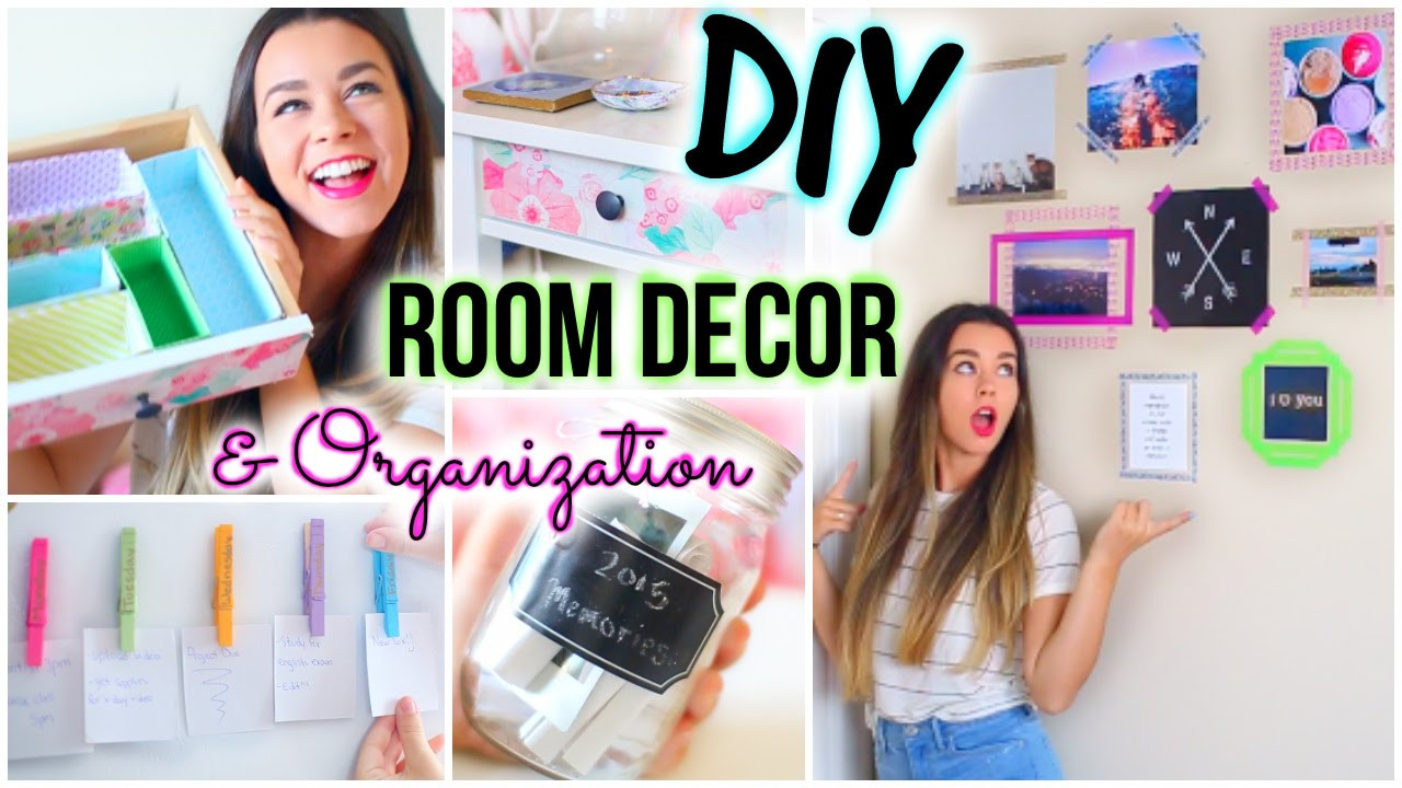 Room Organization Ideas DIY
 DIY Room Decor & Organization For 2015