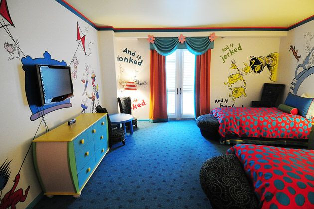 Room Tours For Kids
 Hotel Room Tour Dr Seuss Kids’ Suites at Portofino Bay