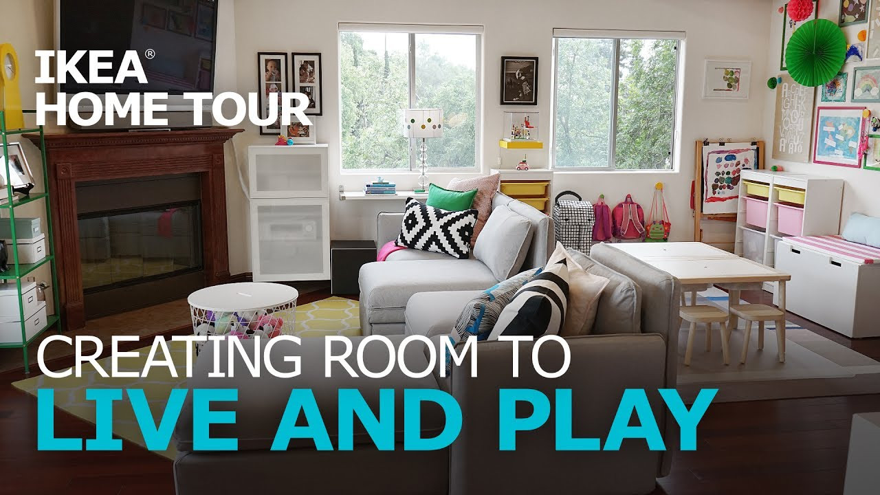 Room Tours For Kids
 Kid Friendly Living Room Ideas IKEA Home Tour Episode