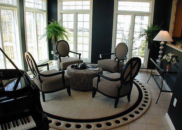 Round Rug In Living Room
 Beautiful Rug Ideas for Every Room of Your Home