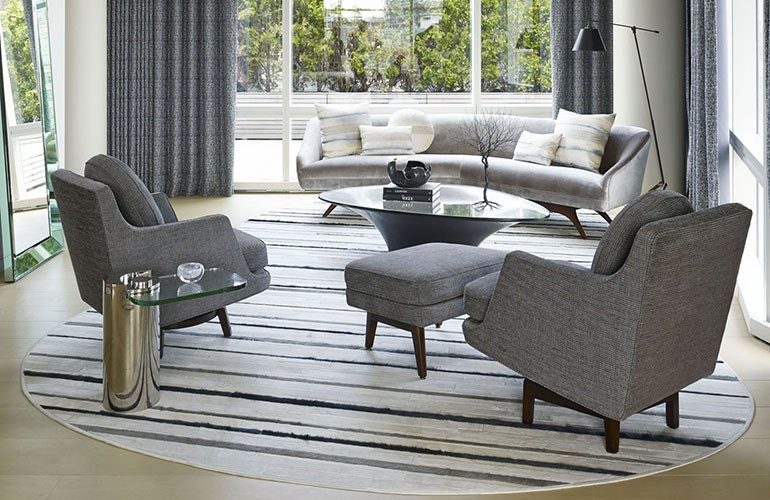 Round Rug In Living Room
 Rooms with Round Rug Designs Inspiration Dering Hall