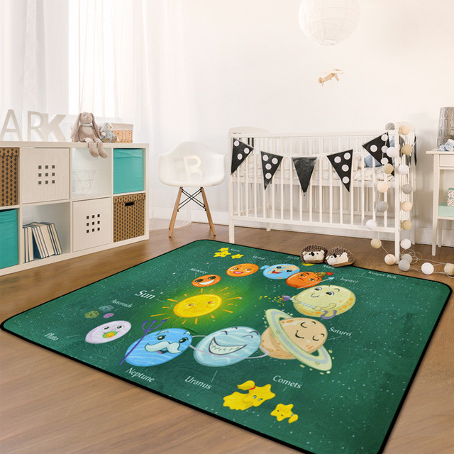 Rugs For Kids Room
 Nordic Cartoon Carpets For Living Room Children Carpet