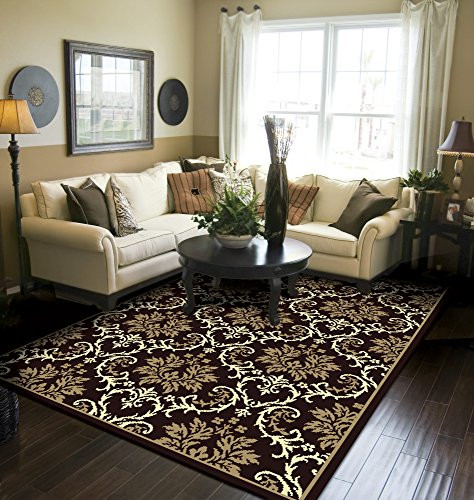 Rugs In Living Room
 Amazon Modern Area Rugs Black 5x8 Rugs for Living