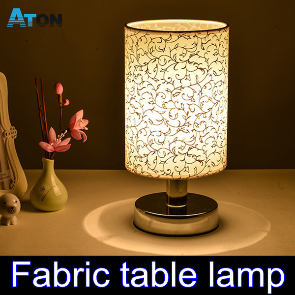 Rustic Bedroom Lamps
 HOT SALES Fabric Led Desk Lamp Fashion Bedroom Light