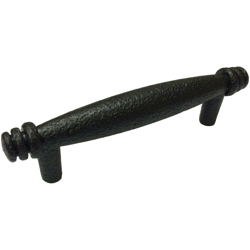 Rustic Kitchen Hardware
 Rustic Black Sandcast Style Cabinet Pull