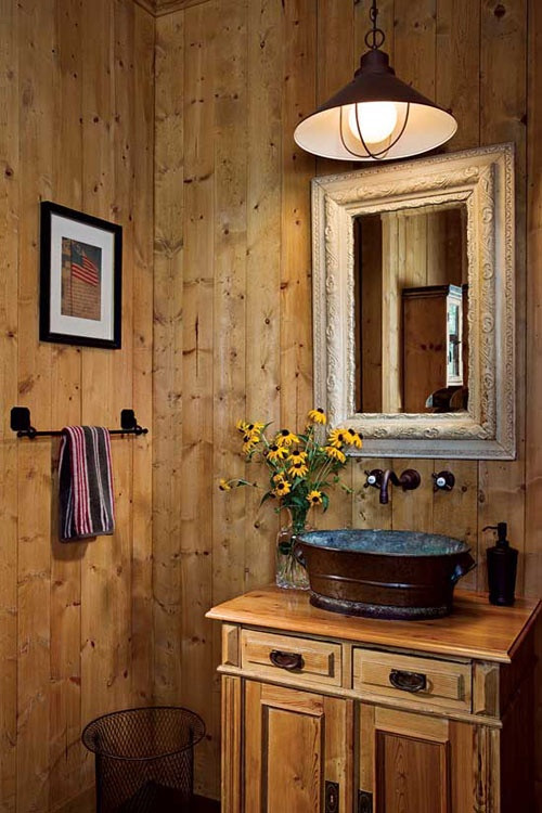 Rustic Small Bathroom
 44 Rustic Barn Bathroom Design Ideas DigsDigs