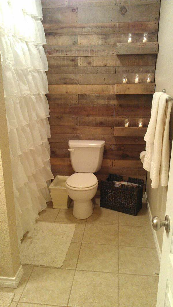 Rustic Small Bathroom
 30 Awesome Ideas to Add Rustic Style To Bathroom