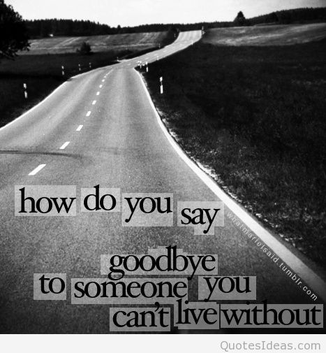 Sad Goodbyes Quotes
 best goodbye saying image
