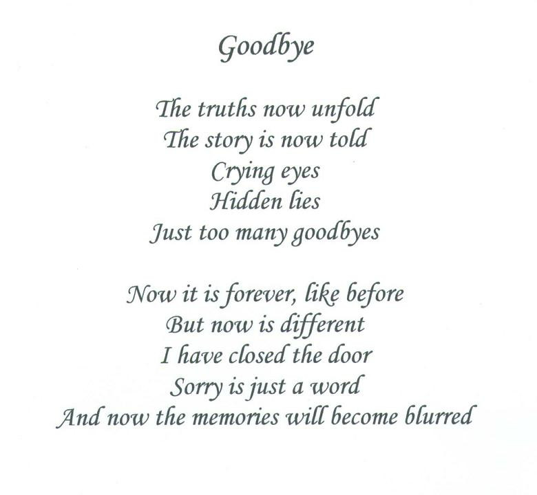 Sad Goodbyes Quotes
 Sad Quotes About Saying Goodbye QuotesGram