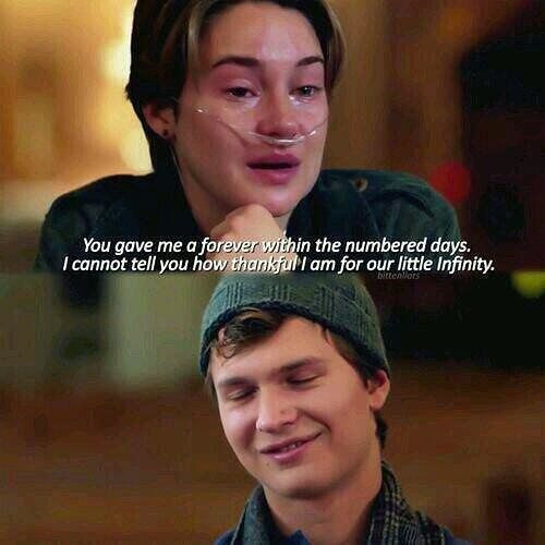 Sad Love Movie Quotes
 The Fault in Our Stars