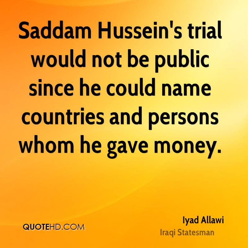 Saddam Hussein Quote
 Saddam Hussein Funny Quotes QuotesGram
