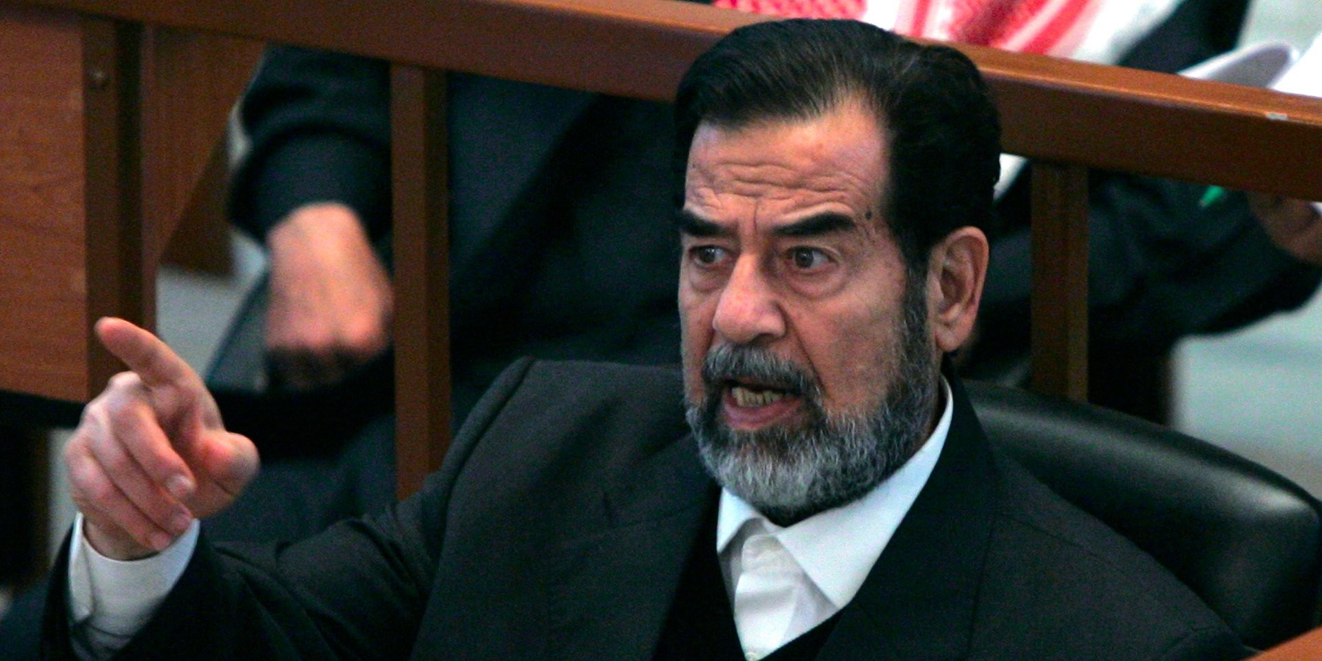Saddam Hussein Quote
 CIA officer who interviewed Saddam Hussein reveals the