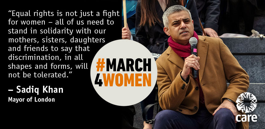 Sadiq Khan Quotes
 Men have a part to play