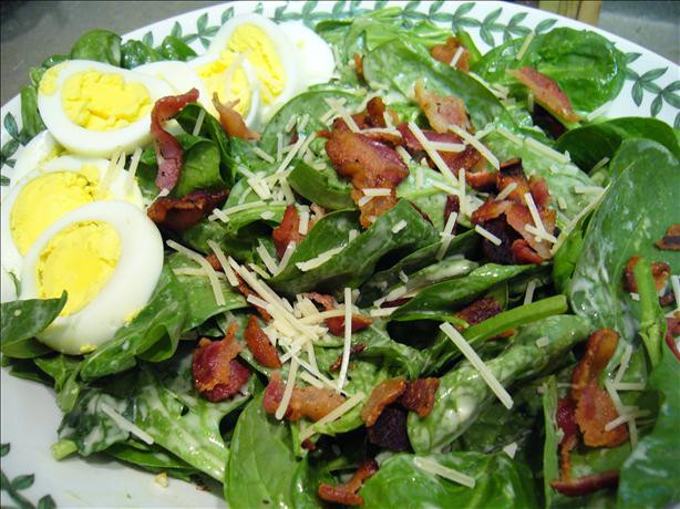 Salad Dressings For Spinach Salad
 Spinach Salad With Mustard Bacon Dressing Recipe Food