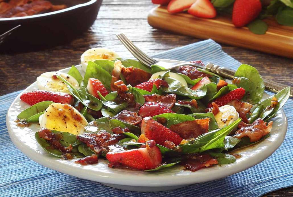 Salad Dressings For Spinach Salad
 Spinach Salad With Warm Bacon Dressing Recipe — Dishmaps
