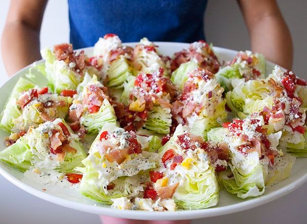 Salad Ideas For Dinner Party
 Rita s Recipes BLT Wedge Salad