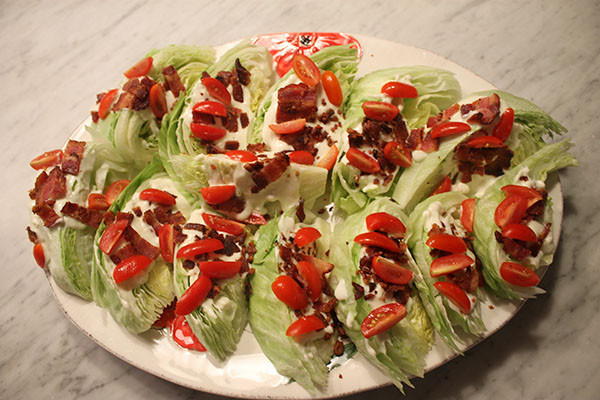 Salad Ideas For Dinner Party
 Party Hosting Skills Wedge Salad The Coastal Confidence