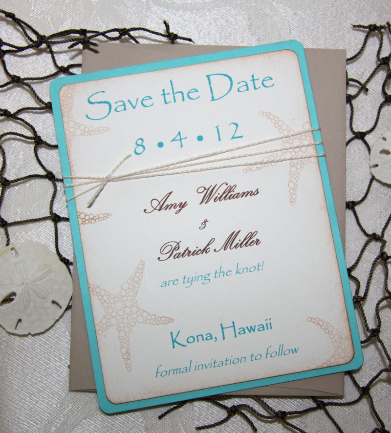 Save The Date Beach Wedding
 100 Beach Wedding Save the Date Cards Save the Date Wedding