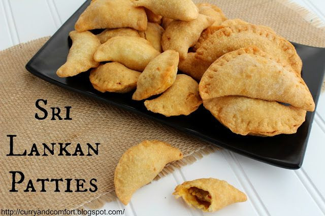 Savory Indian Pastries
 Curry and fort Sri Lankan Patties Savory Filled