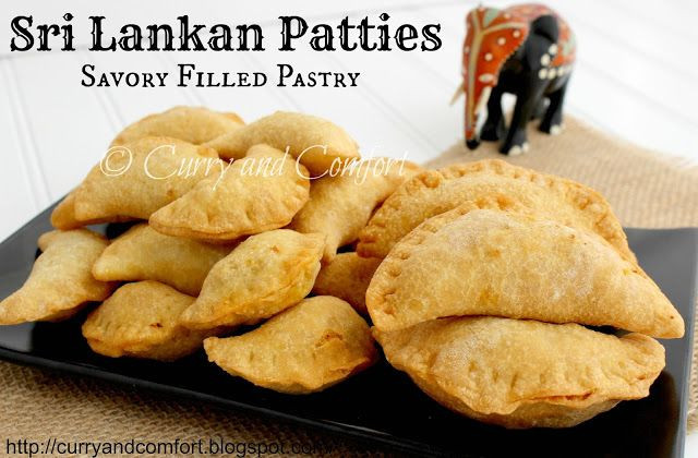 Savory Indian Pastries
 Kitchen Simmer Sri Lankan Patties Savory Filled Pastry