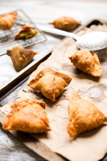 Savory Indian Pastries
 Samosa Indian Style Savory Stuffed Pastry