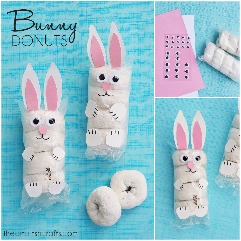 School Easter Party Food Ideas
 Easter Bunny Donuts Kids Snack Idea