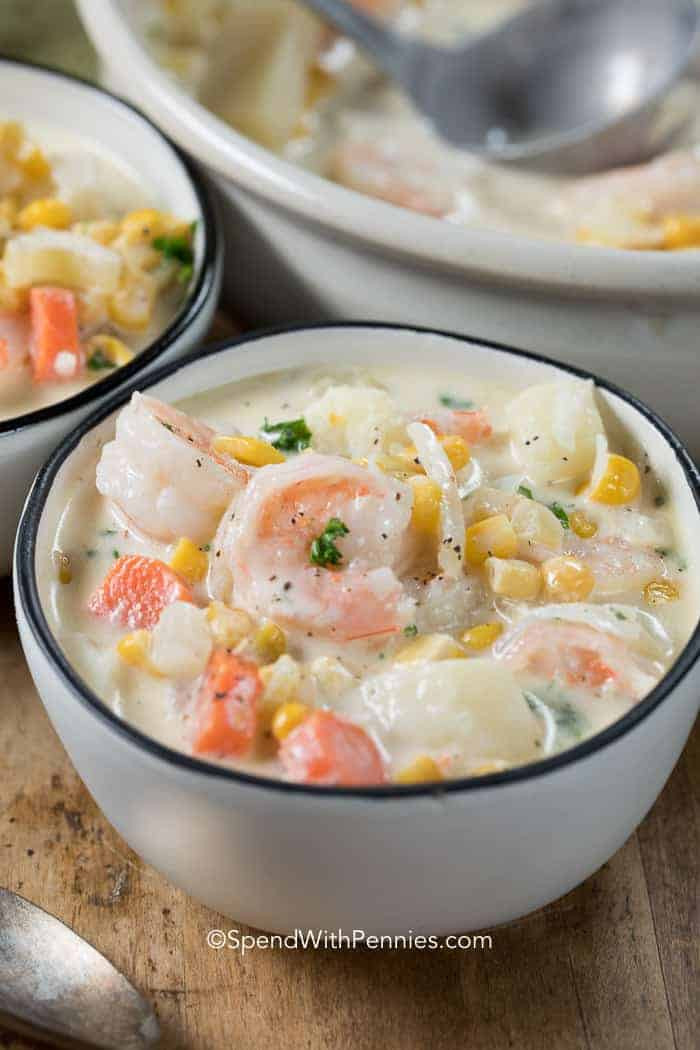 Seafood Chowder Recipe Easy
 Creamy Seafood Chowder Spend With Pennies