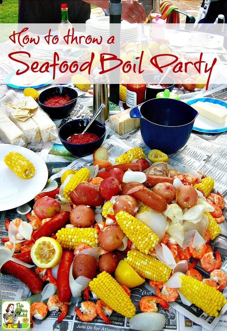Seafood Dinner Party Ideas
 How to throw a Seafood Boil Party